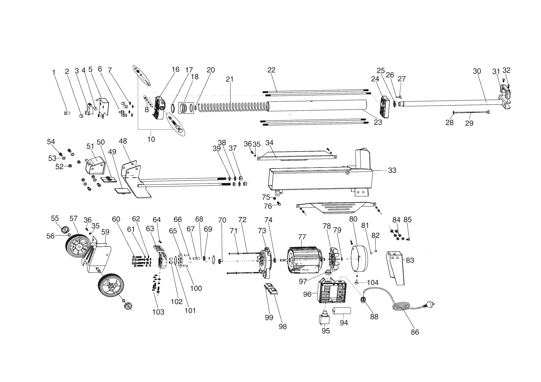 Al-ko дровокол al-ko LSH 520/5